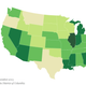 Illustration for article titled Map: How Much People Want to Leave Their Home State